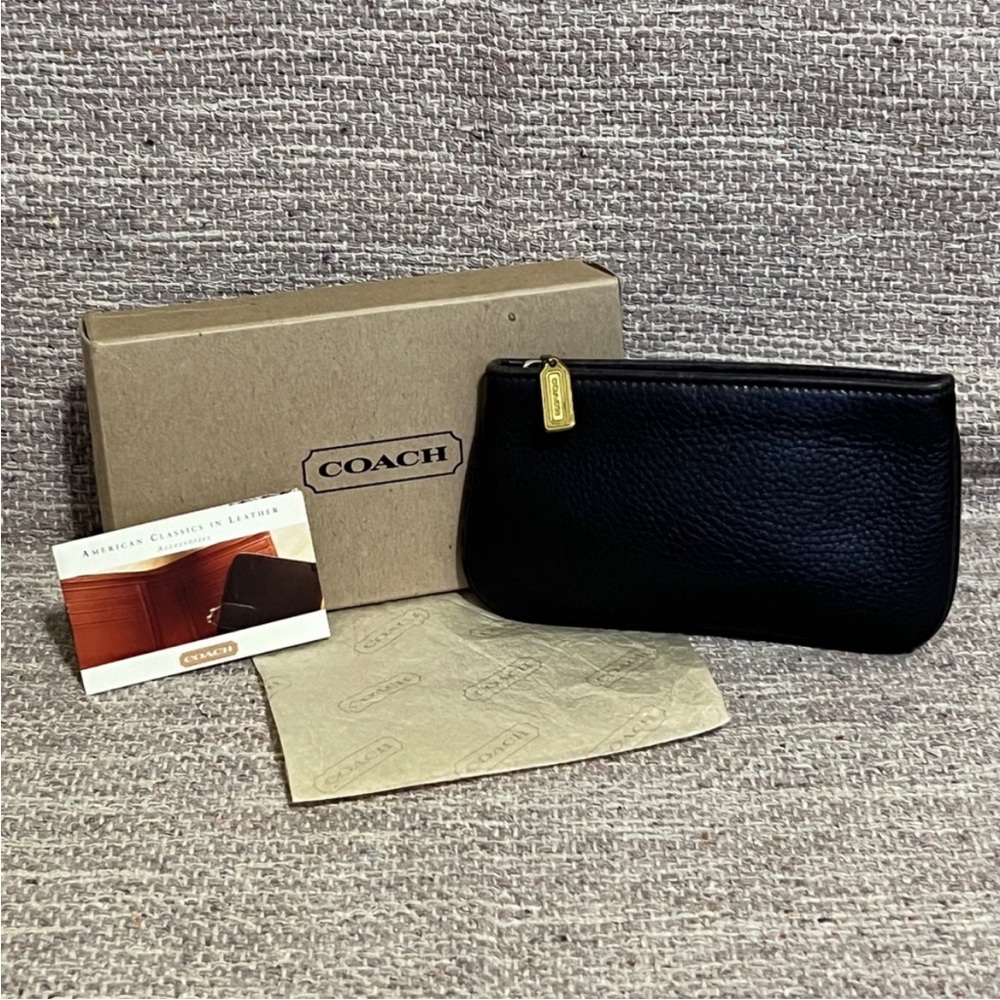 Vintage Coach Sonoma Skinny Case Style #4970 Mahogany